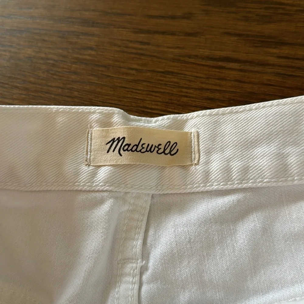 Madewell Women’s White Jean Shorts - Size 23